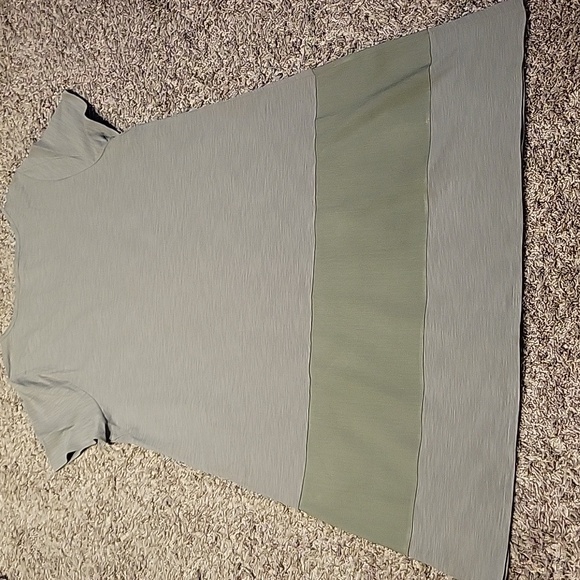 Soft Surrounding Dress Olive Green Linen Blend Midi Stretch Transitional 1X XLP - Picture 2 of 16